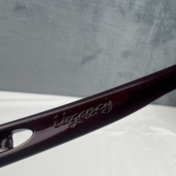 Oakley Sunglasses Urgency OO9158-06 Glossy Purple Glitter Wrap Frames Only 61mm - Picture 10 of 16